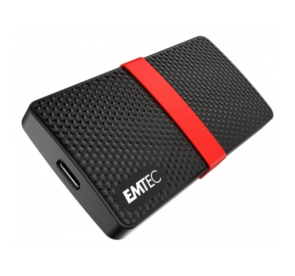 Emtec X200 1 TB USB Type-C 3.2 Gen 1 (3.1 Gen 1) Black, Red