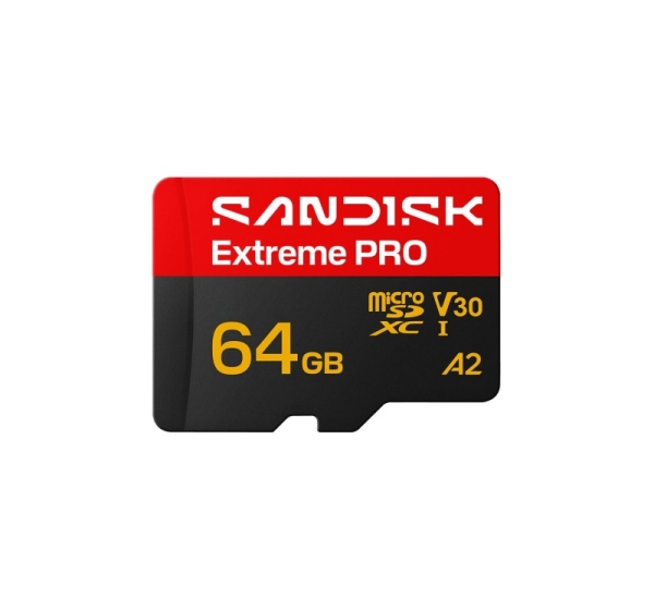 SanDisk Extreme PRO microSD UHS-I 64 GB MicroSDHC
