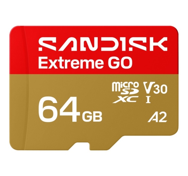 SanDisk Extreme GO 64 GB MicroSDXC UHS-I