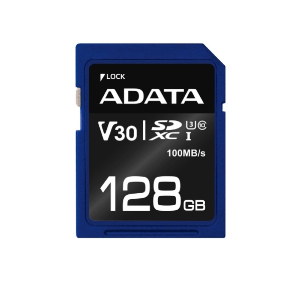 ADATA ASDX128GUI3V30S-R memory card 128 GB SDXC UHS-I Class 10