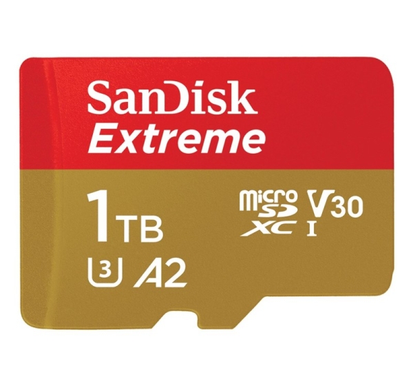 SanDisk Extreme 1.02 TB MicroSDXC UHS-I Class 3