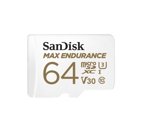 SanDisk Max Endurance 64 GB UHS-I Class 10 MicroSDXC Memory Card