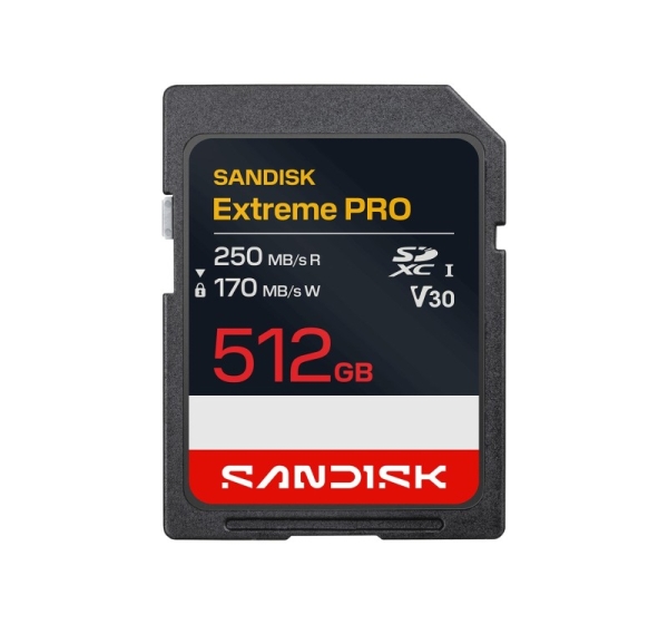 SanDisk Extreme Pro 512 GB SDXC UHS-I