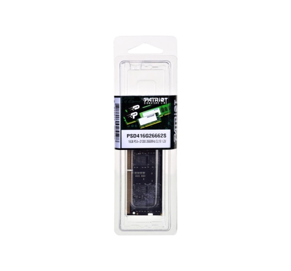 Patriot Memory PSD416G26662S memory module 16 GB DDR4 2666 MHz