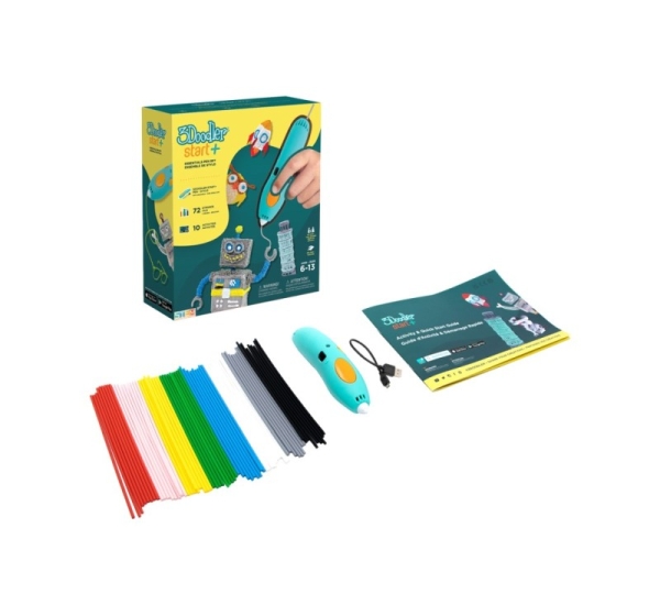 3Doodler Start Plus 3D pen 0.77 mm Turquoise, Yellow