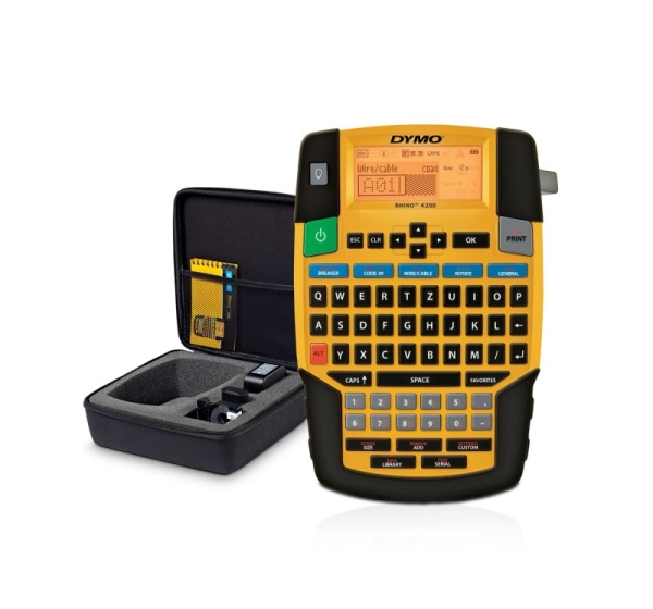 DYMO RHINO 4200 Labeler with QWERTZ Keyboard