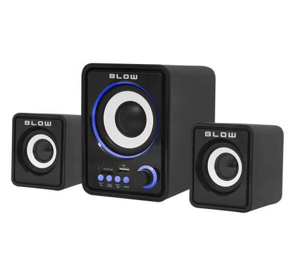 BLOW 66-377# loudspeaker 3-way 3 W Black Wireless