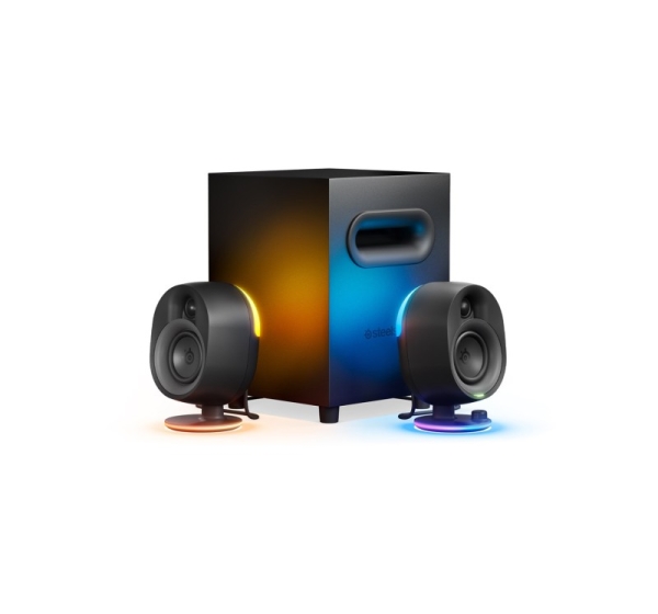 Steelseries Arena 7 speaker set PC/Laptop Black 2.1 channels 2-way Bluetooth