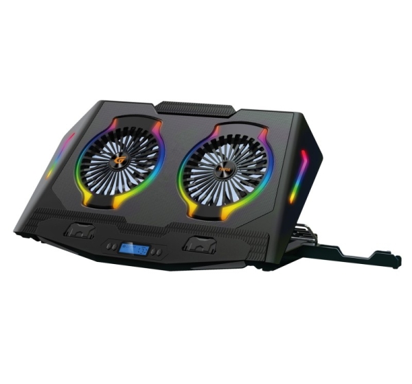 Conceptronic THYIA ERGO 2-Fan Gaming Laptop Cooling Stand