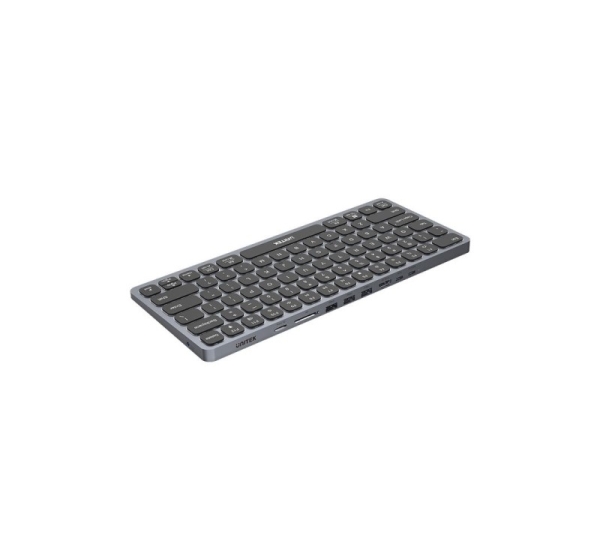 UNITEK D1092A keyboard USB US International Grey