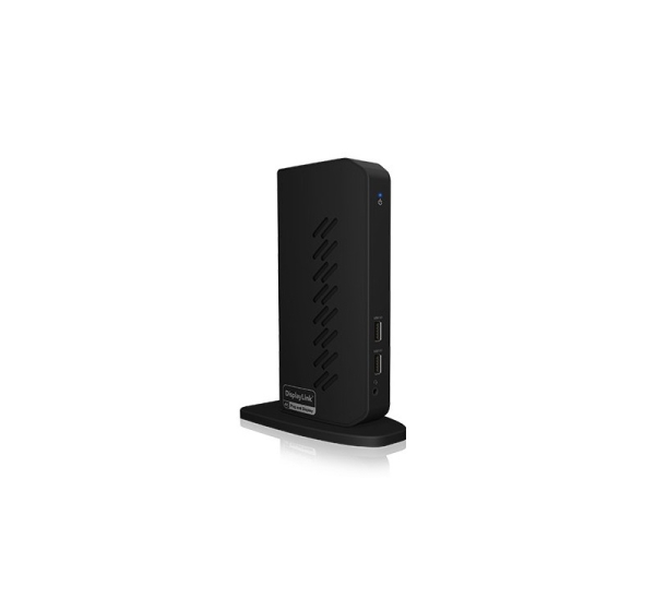 ICY BOX IB-DK2252AC Wired USB 3.2 Gen 1 (3.1 Gen 1) Type-C Black