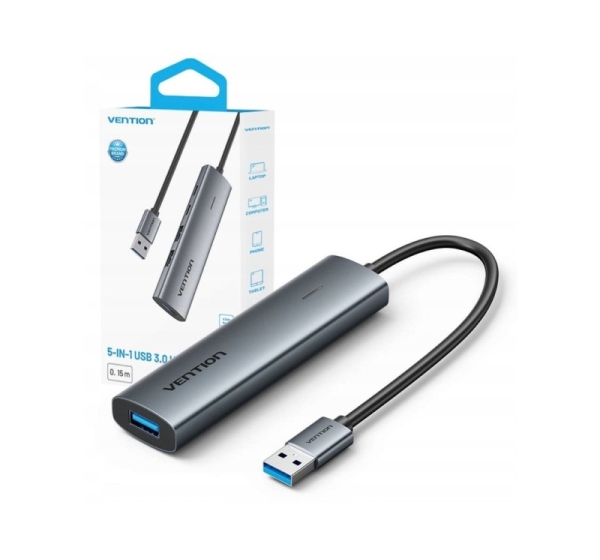 Hub 5v1 USB-AVention 0.15m