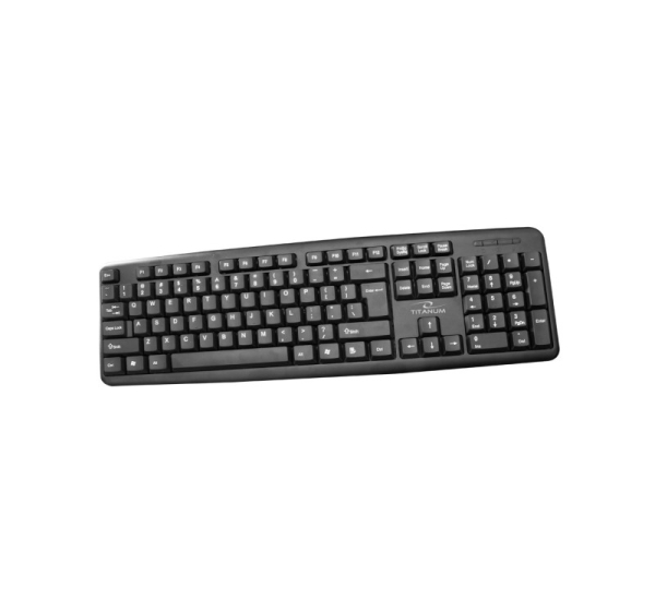 Titanum TK101 keyboard USB Black