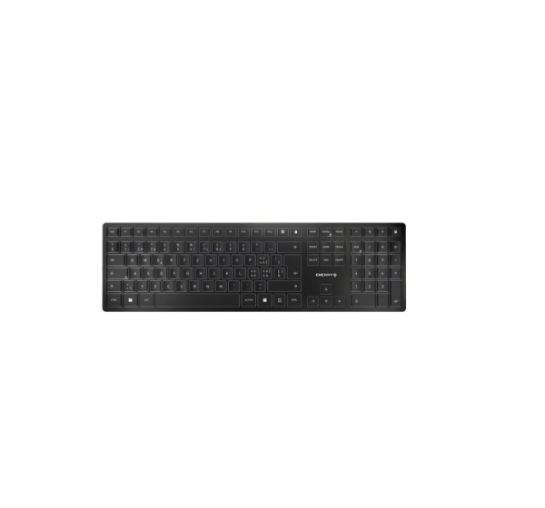 CHERRY KW 9100 SLIM keyboard Universal RF Wireless + Bluetooth QWERTZ Swiss Black