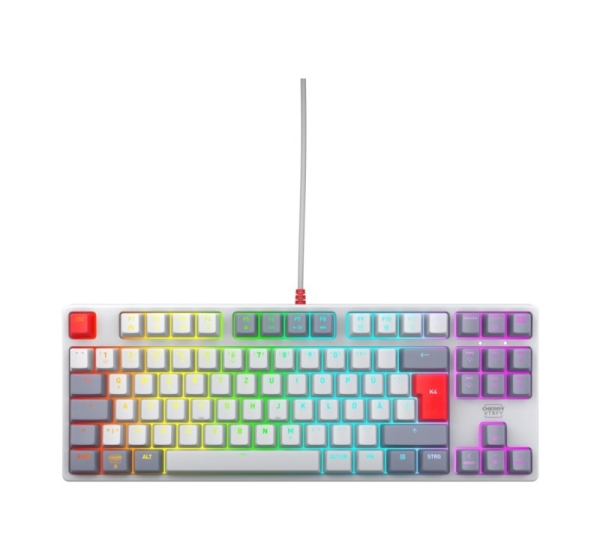 CHERRY K4V2 RGB Tenkeyless Retro edition, Mechanical gaming keyboard, German