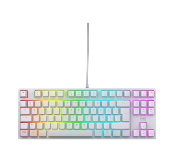 CHERRY K4V2 TKL keyboard Gaming USB QWERTZ German White