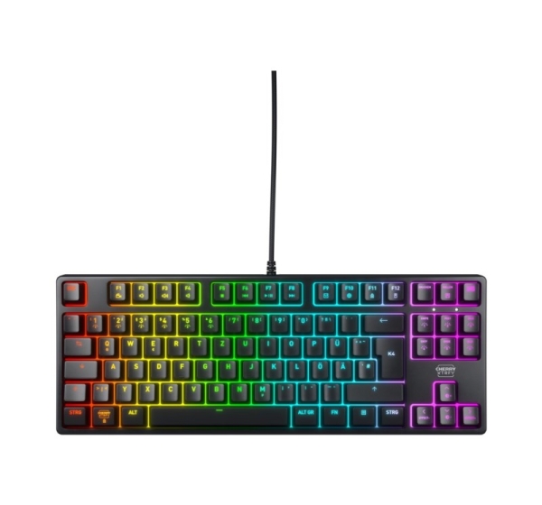 CHERRY K4V2 RGB, Tenkeyless mechanical gaming keyboard, German