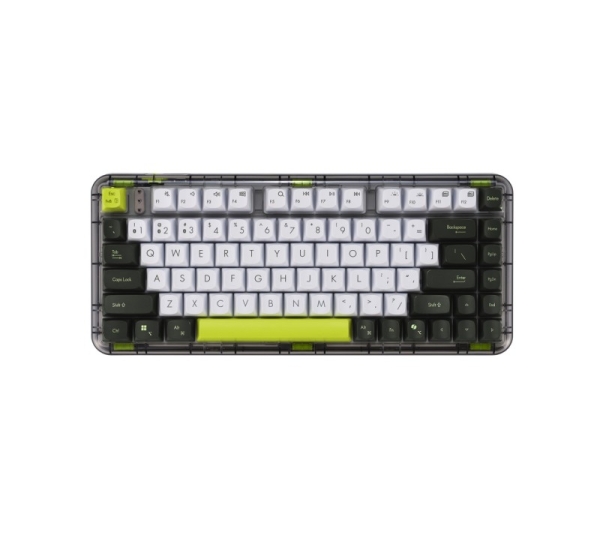 ASUS Jelly75 KD201 /VT-GN/GE/83 keyboard Universal USB + RF Wireless + Bluetooth Multicolour