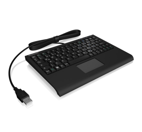 KeySonic ACK-3410 (US) keyboard Office USB US English Black
