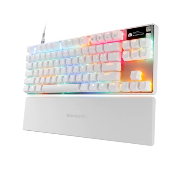Steelseries APEX PRO TKL GEN 3 keyboard Gaming USB US English White