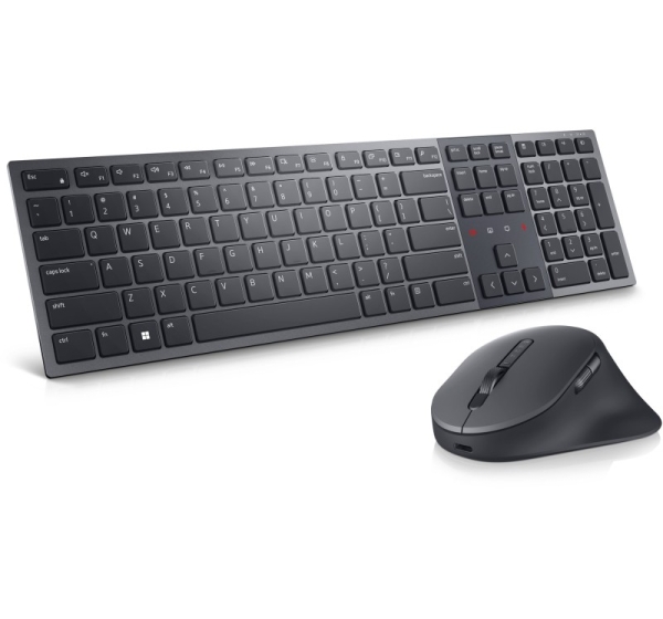 DELL Pro Premium Collaboration Keyboard and Mouse - KM900 - German (QWERTZ)