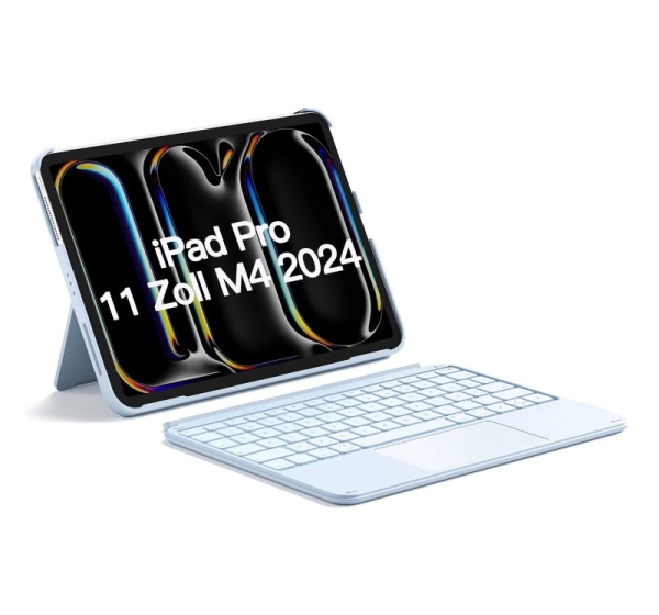 Inateck KB04122 QWERTZ Bluetooth Blue