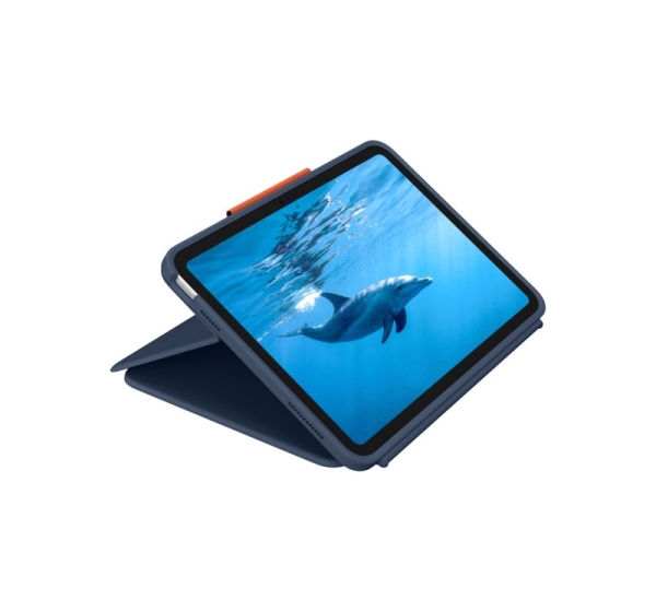 Logitech Rugged Combo 4 QWERTZ German Smart Connector Blue