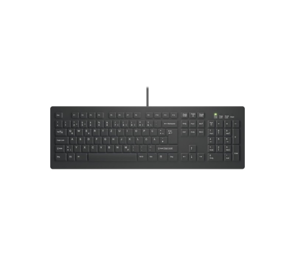 Contour Design Active Key Contour ClassicClean Medical Keyboard Removable Cover Full-Size Wired Black DE C8100