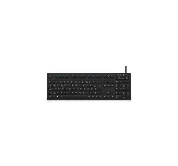MediaRange MROS273 keyboard Home/Office USB QWERTZ German Black