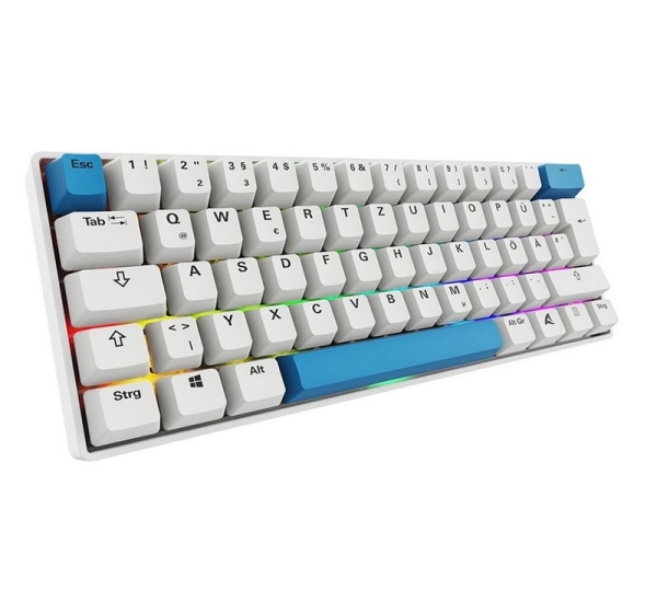 Sharkoon SGK50 S4 keyboard Home USB QWERTZ German White
