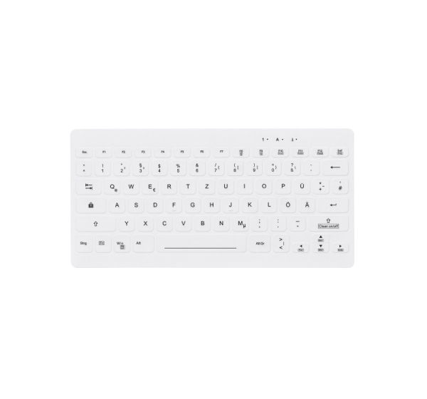 Contour Design Active Key Contour QuickClean Medical Keyboard IP65 Mini Wireless White DE C4112