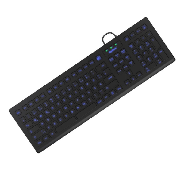 KeySonic KSK-8031INEL-B (DE) keyboard Industrial USB QWERTZ German Black