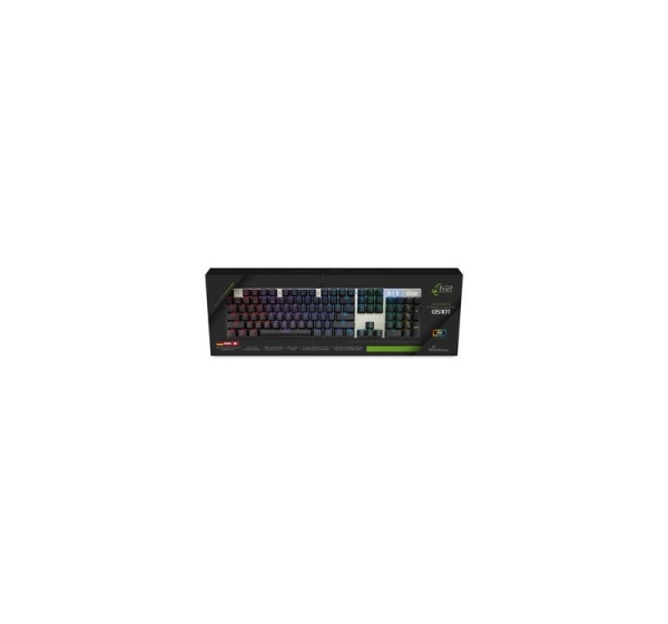 MediaRange MRGS101 keyboard Gaming USB QWERTZ German Black, Silver