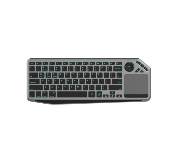 Techly ICTB9801TB keyboard Universal RF Wireless + Bluetooth QWERTY US English Black