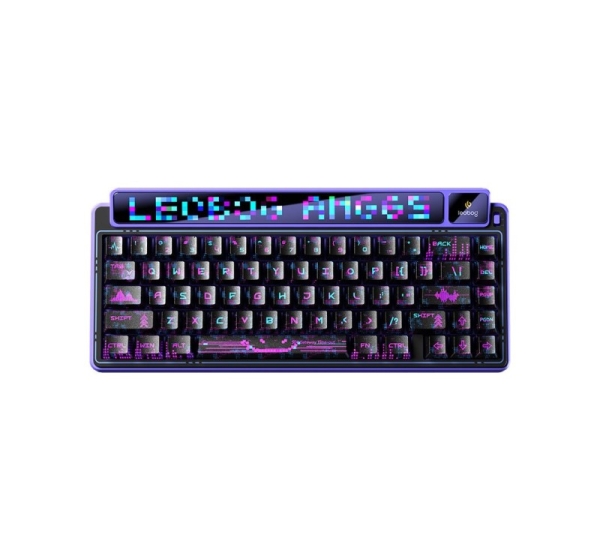 AULA Gasket AMG65 Purple LightFeather RGB Keyboard