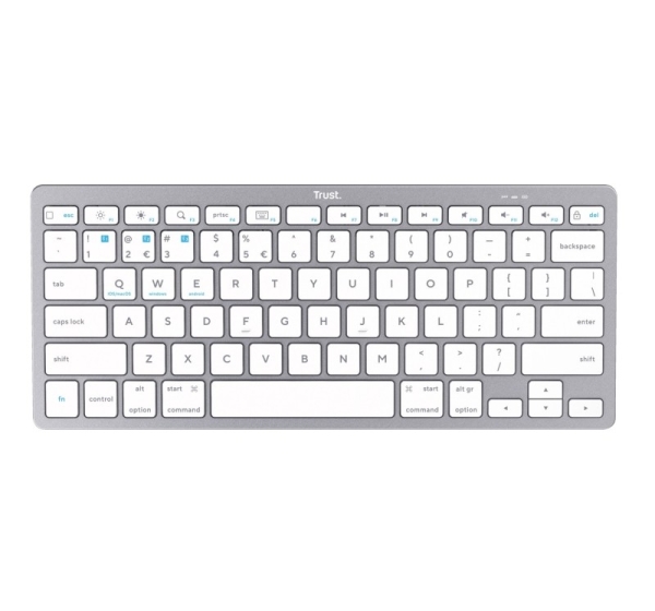 Trust Basic IS Wireless Keyboard Silver (24651)