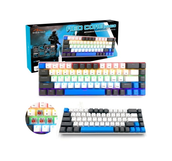 Mechanical keyboard 60% RED CORE MX60 MT1259