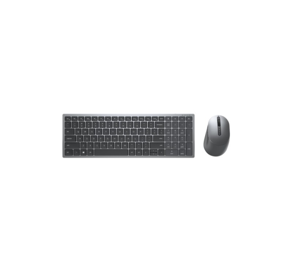 DELL KM7120W keyboard RF Wireless + Bluetooth QWERTY US International Grey, Titanium