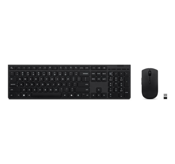 Lenovo Wireless Rechargeable Keyboard and Mouse Se