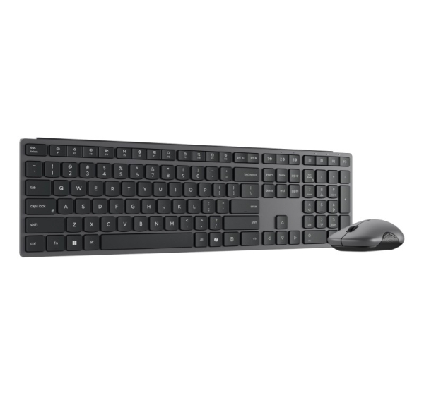 Lenovo 700 Modern keyboard Mouse included Office RF Wireless + Bluetooth US English Grey