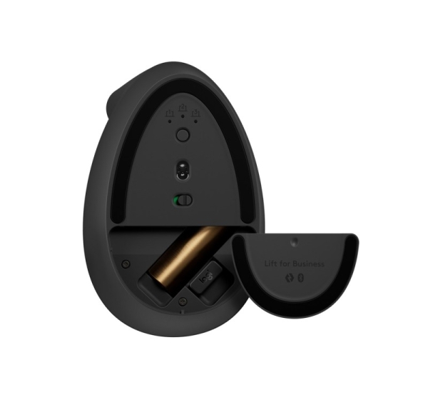 Logitech Lift Vertical Ergonomic Mouse for Business, Left