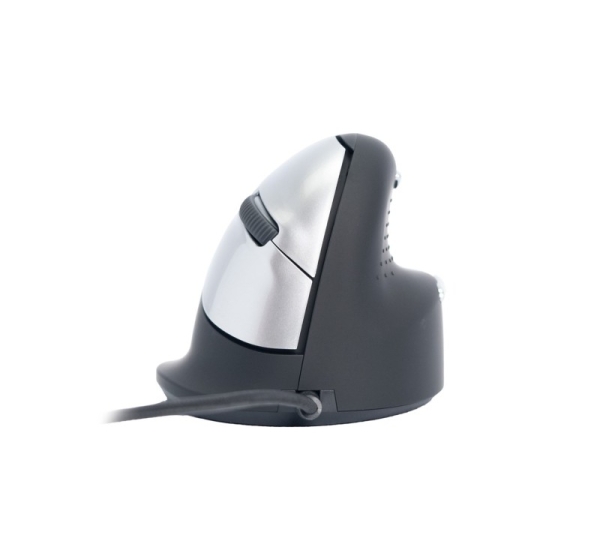 R-Go Tools Ergonomic mouse R-Go HE Break with break software, medium (hand size 165-185 mm), right-handed, Wired, black