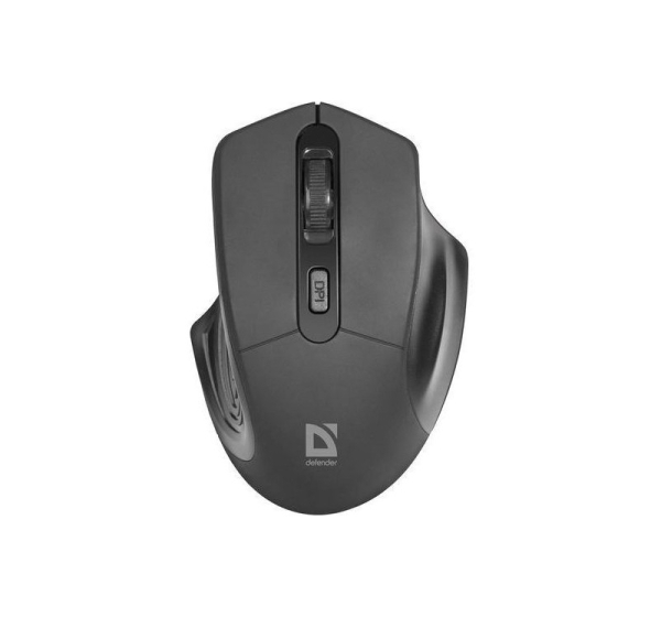 OPTICAL MOUSE DEFENDER DATUM MB-345 RF BLACK 1600DPI 4P