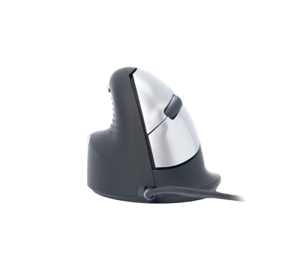 R-Go Tools Ergonomic mouse R-Go HE Break with break software, medium (hand size 165-185 mm), left-handed, Wired, black