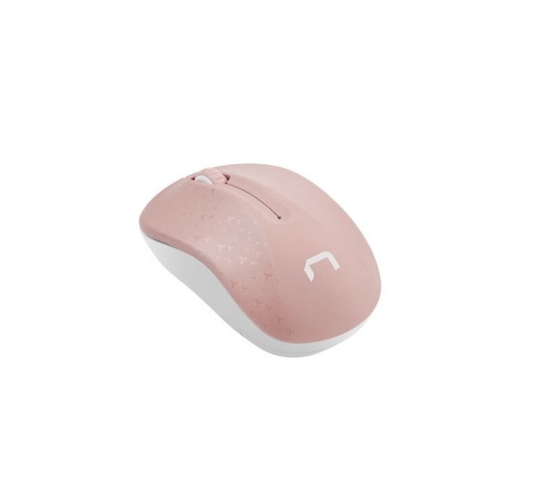 Natec Wireless Mouse Toucan Pink & White 1600DPI