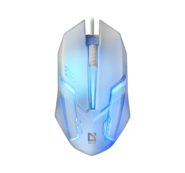 MOUSE DEFENDER CYBER MB-560L WHITE 7-COLORS BACKLIGHT