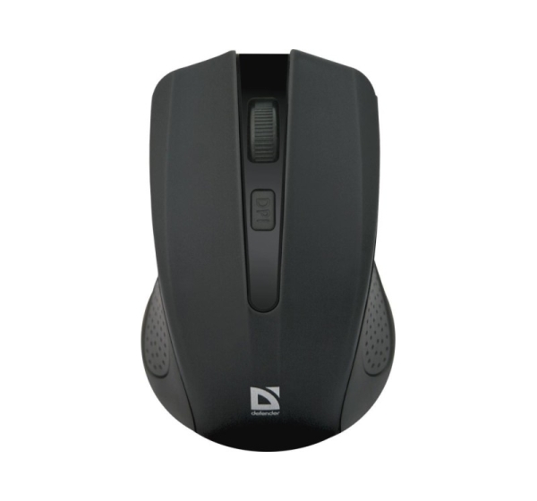MOUSE DEFENDER ACCURA MM-935 RF BLACK OPTICAL 1600DPI 4P