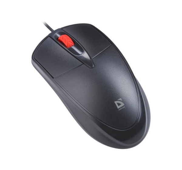 MOUSE DEFENDER ICON MB-057 OPTICAL 1000dpi 3P BLACK SILENT CLICK