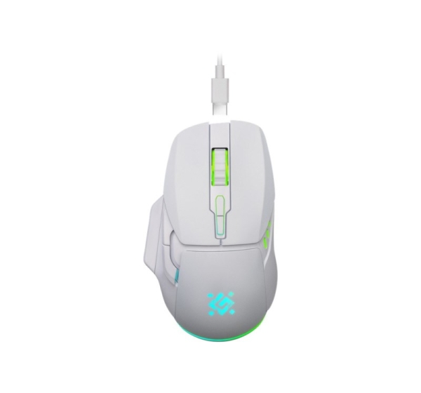 WIRELESS MOUSE DEFENDER STIX GM-009 RF WHITE 3200dpi 7P
