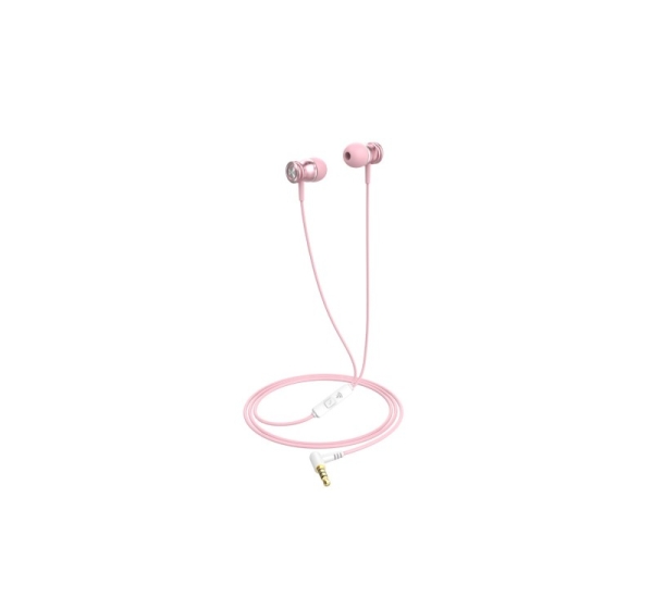 Havit E303P wired headphones pink